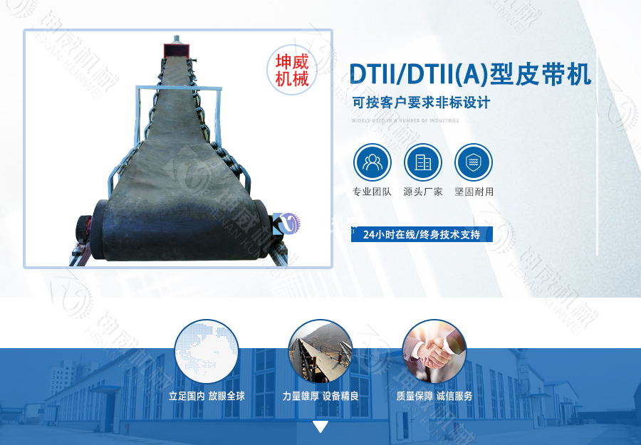 DTII皮帶機簡介 DTII皮帶機簡介