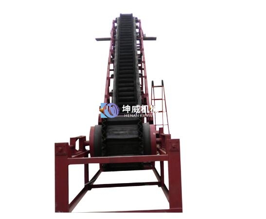 大傾角皮帶輸送機 大傾角皮帶輸送機